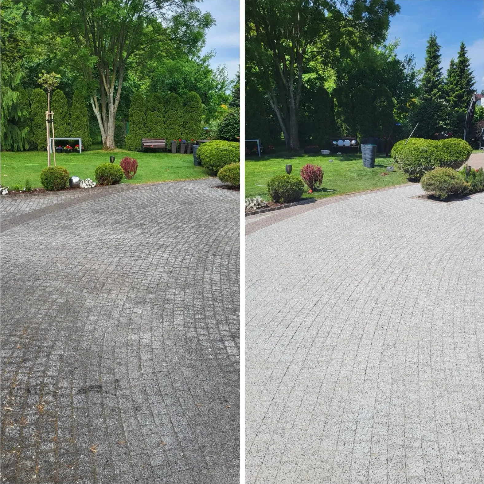 Czyszczenie kostki brukowej Tychy